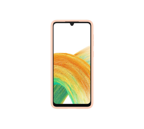 Чехол Samsung Card Slot Cover для смартфону Galaxy A33 (A336) Peach