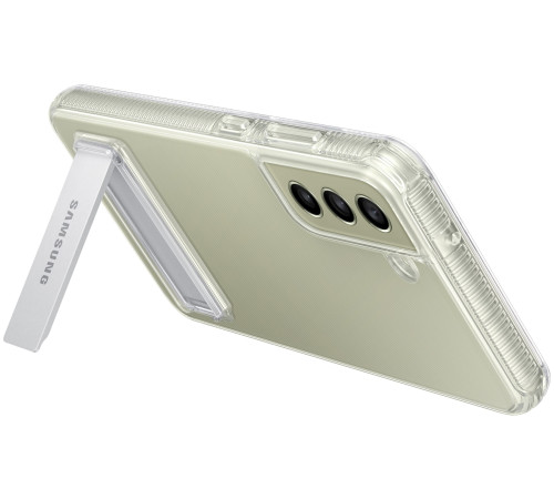 Чехол Samsung Clear Standing Cover для смартфону Galaxy S21 FE (G990) Transparent