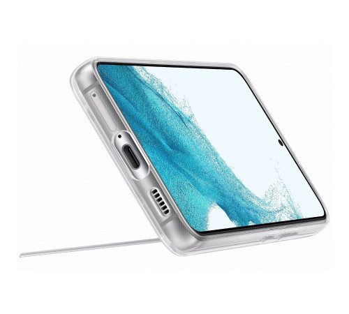 Чехол Samsung Clear Standing Cover для смартфону Galaxy S22 (S901) Transparency