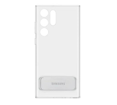 Чехол Samsung Clear Standing Cover для смартфону Galaxy S22 Ultra (S908) Transparency