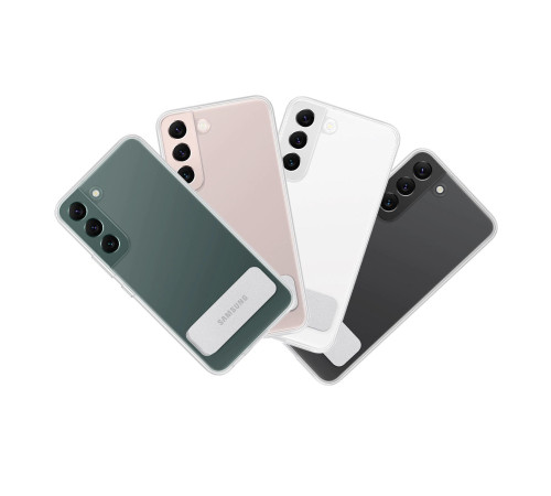 Чехол Samsung Clear Standing Cover для смартфону Galaxy S22+ (S906) Transparency