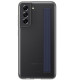 Чехол Samsung Clear Strap Cover для смартфону Galaxy S21 FE (G990) Dark Gray