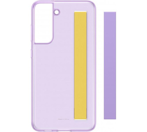 Чехол Samsung Clear Strap Cover для смартфону Galaxy S21 FE (G990) Lavender