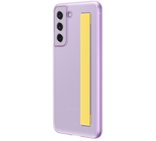 Чехол Samsung Clear Strap Cover для смартфону Galaxy S21 FE (G990) Lavender