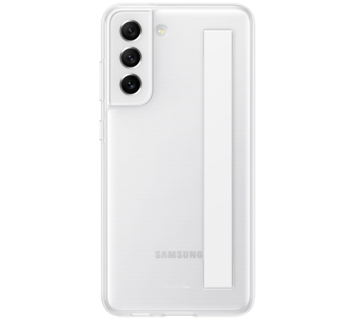 Чехол Samsung Clear Strap Cover для смартфону Galaxy S21 FE (G990) White