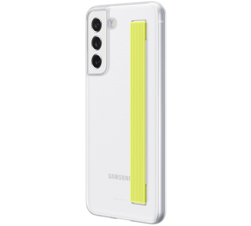Чехол Samsung Clear Strap Cover для смартфону Galaxy S21 FE (G990) White
