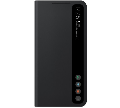 Чехол Samsung Clear View Cover для смартфону Galaxy S21 FE (G990) Dark Gray