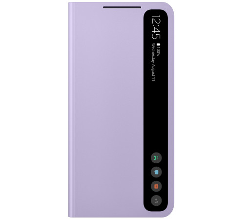 Чехол Samsung Clear View Cover для смартфону Galaxy S21 FE (G990) Lavender