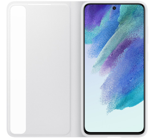 Чехол Samsung Clear View Cover для смартфону Galaxy S21 FE (G990) White