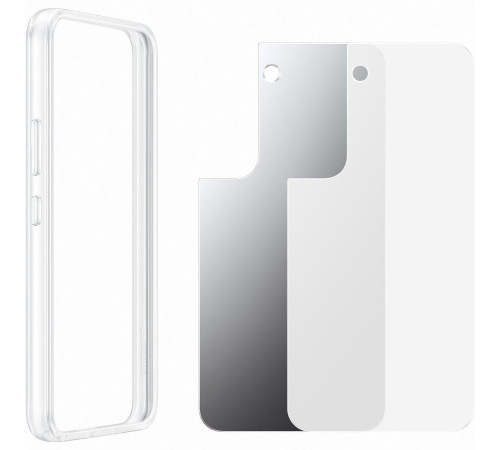 Чехол Samsung Frame Cover для смартфону Galaxy S22 (S901) Transparency