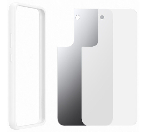 Чохол Samsung Frame Cover для смартфону Galaxy S22+ (S906) White