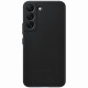 Чехол Samsung Leather Cover для смартфону Galaxy S22 (S901) Black