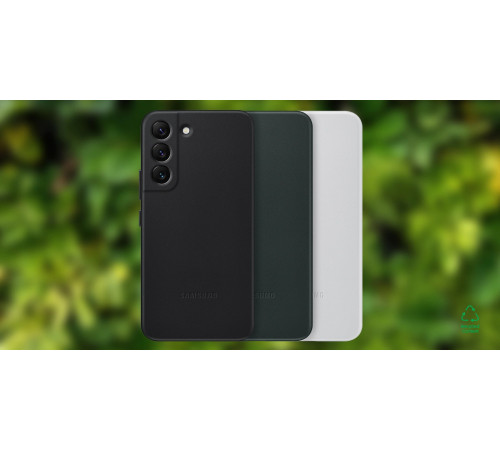 Чехол Samsung Leather Cover для смартфону Galaxy S22 (S901) Black