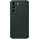 Чехол Samsung Leather Cover для смартфону Galaxy S22 (S901) Forest Green