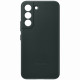 Чехол Samsung Leather Cover для смартфону Galaxy S22 (S901) Forest Green
