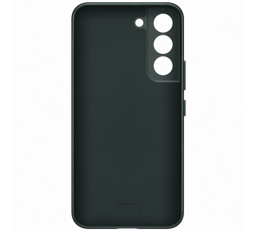 Чехол Samsung Leather Cover для смартфону Galaxy S22 (S901) Forest Green
