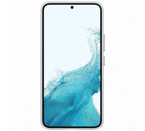 Чехол Samsung Leather Cover для смартфону Galaxy S22 (S901) Light Gray