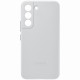Чехол Samsung Leather Cover для смартфону Galaxy S22 (S901) Light Gray