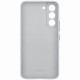 Чехол Samsung Leather Cover для смартфону Galaxy S22 (S901) Light Gray