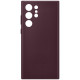 Чехол Samsung Leather Cover для смартфону Galaxy S22 Ultra (S908) Burgundy