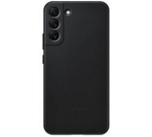 Чехол Samsung Leather Cover для смартфону Galaxy S22+ (S906) Black