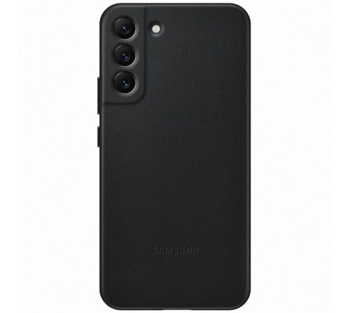 Чехол Samsung Leather Cover для смартфону Galaxy S22+ (S906) Black