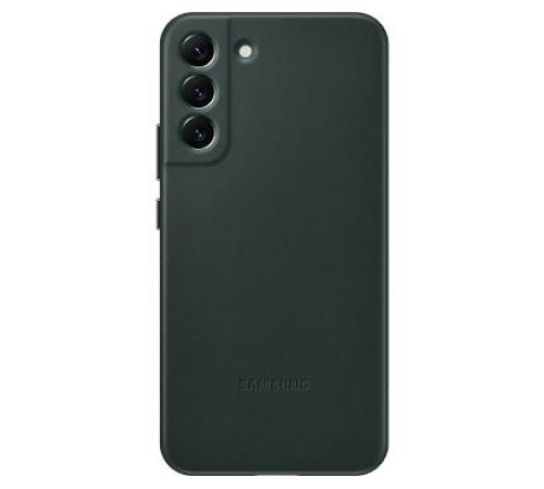 Чехол Samsung Leather Cover для смартфону Galaxy S22+ (S906) Forest Green