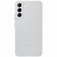 Чехол Samsung Leather Cover для смартфону Galaxy S22+ (S906) Light Gray
