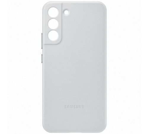 Чехол Samsung Leather Cover для смартфону Galaxy S22+ (S906) Light Gray