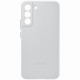 Чехол Samsung Leather Cover для смартфону Galaxy S22+ (S906) Light Gray