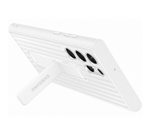 Чехол Samsung Protective Standing Cover для смартфону Galaxy S22 Ultra (S908) White