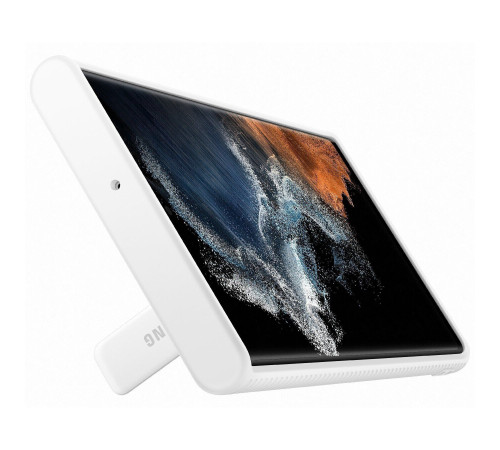 Чехол Samsung Protective Standing Cover для смартфону Galaxy S22 Ultra (S908) White