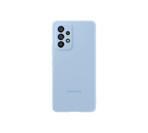 Чехол Samsung Silicone Cover для смартфону Galaxy A53 (A536) Artic Blue