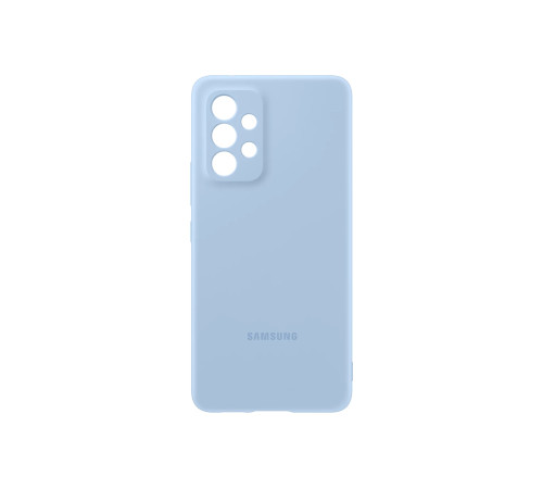 Чехол Samsung Silicone Cover для смартфону Galaxy A53 (A536) Artic Blue