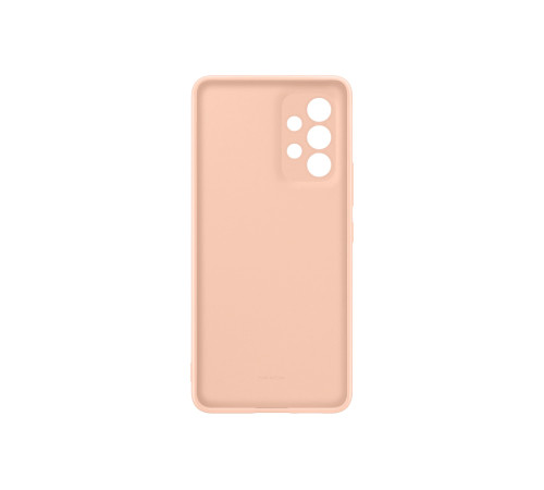 Чехол Samsung Silicone Cover для смартфону Galaxy A53 (A536) Peach