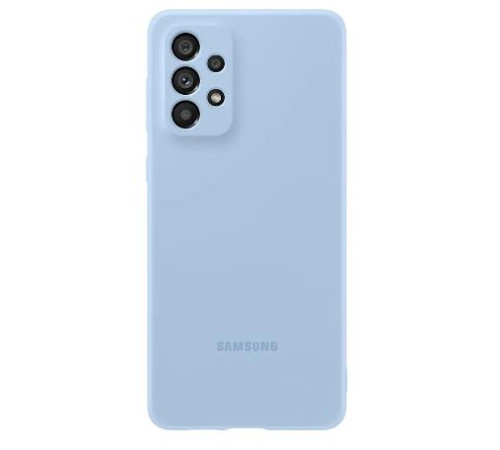 Чехол Samsung Silicone Cover для смартфону Galaxy A73 (A736) Artic Blue
