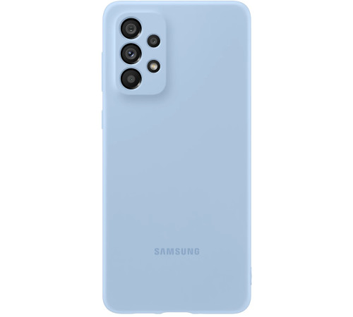 Чехол Samsung Silicone Cover для смартфону Galaxy A73 (A736) Artic Blue