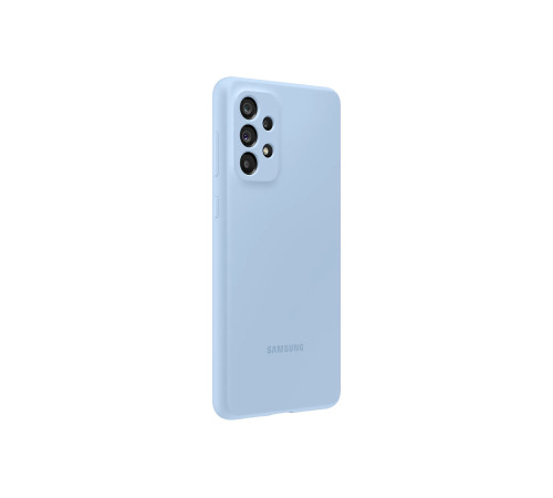 Чехол Samsung Silicone Cover для смартфону Galaxy A73 (A736) Artic Blue