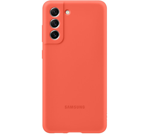 Чехол Samsung Silicone Cover для смартфону Galaxy S21 FE (G990) Coral