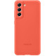 Чехол Samsung Silicone Cover для смартфону Galaxy S21 FE (G990) Coral