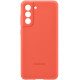 Чехол Samsung Silicone Cover для смартфону Galaxy S21 FE (G990) Coral