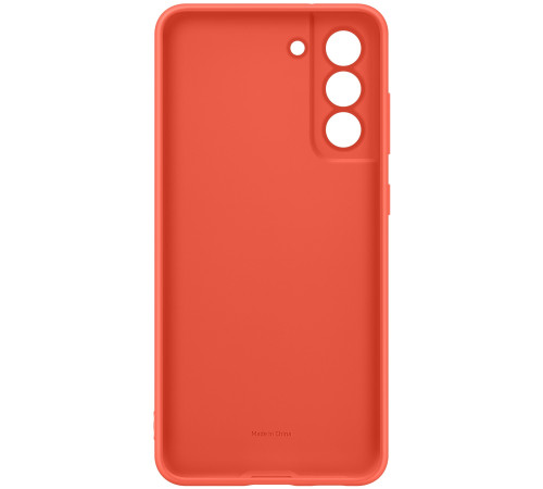 Чехол Samsung Silicone Cover для смартфону Galaxy S21 FE (G990) Coral