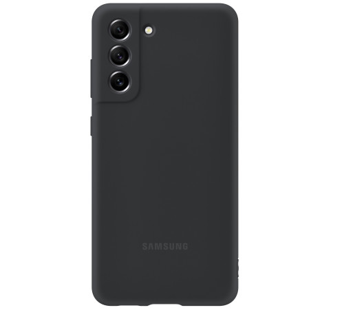 Чехол Samsung Silicone Cover для смартфону Galaxy S21 FE (G990) Dark Gray