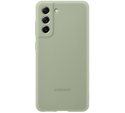 Чехол Samsung Silicone Cover для смартфону Galaxy S21 FE (G990) Olive Green
