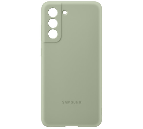 Чехол Samsung Silicone Cover для смартфону Galaxy S21 FE (G990) Olive Green