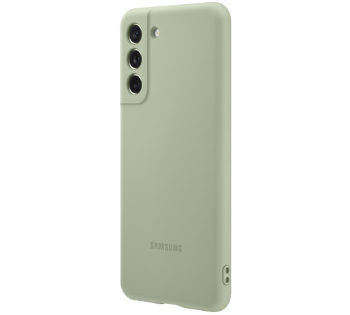 Чехол Samsung Silicone Cover для смартфону Galaxy S21 FE (G990) Olive Green