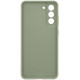 Чехол Samsung Silicone Cover для смартфону Galaxy S21 FE (G990) Olive Green