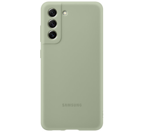 Чехол Samsung Silicone Cover для смартфону Galaxy S21 FE (G990) Olive Green