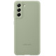 Чехол Samsung Silicone Cover для смартфону Galaxy S21 FE (G990) Olive Green