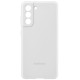 Чехол Samsung Silicone Cover для смартфону Galaxy S21 FE (G990) White